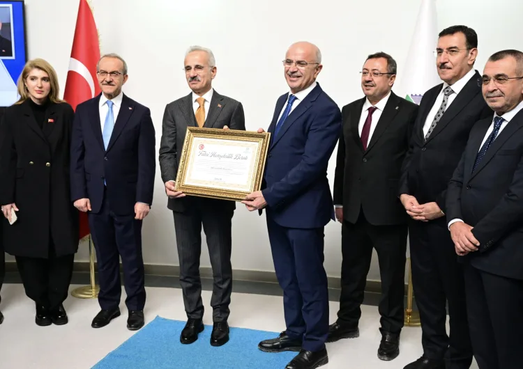 Uraloğlu’na Malatya’dan Fahri Hemşehrilik Beratı