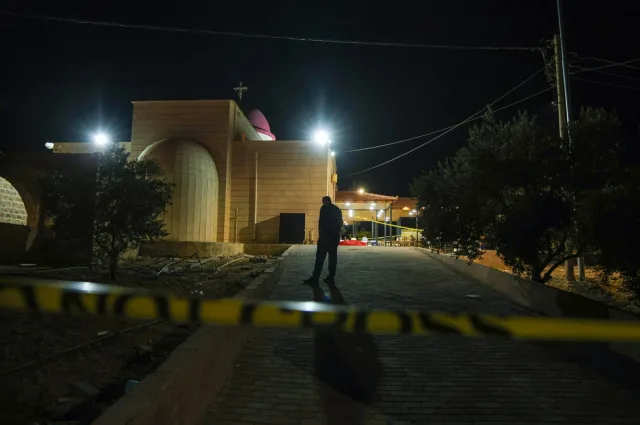 Ürdün'deki kilise saldırısına ilişkin yeni görüntüler