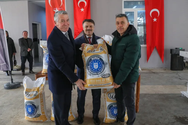 Üreticiye Bursa’dan Fide ve Fidan Desteği