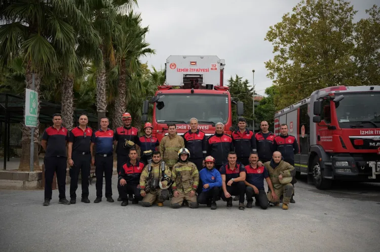 Urla’da Yangın Tatbikatı ile Farkındalık Artırıldı