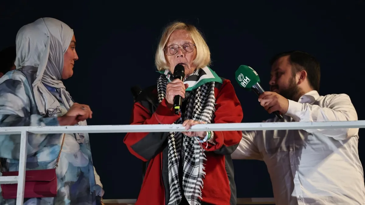 Üsküdar’da İsrail’e Karşı Filoya Destek Eylemi!