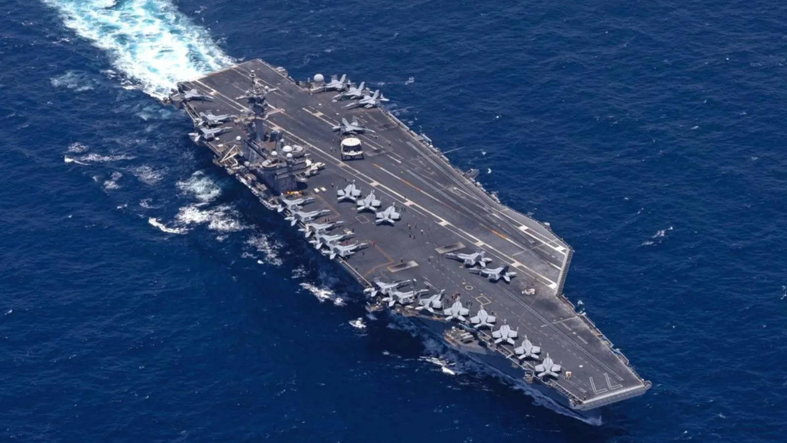 USS George H.W. Bush İran için Arap Denizi’nde!