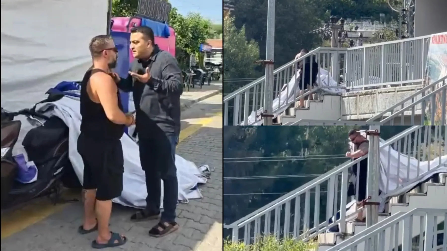 Üst Geçitte Pankartı Söküp Tutuklandı!