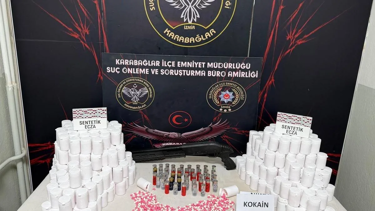 Uyuşturucu Baskınında 24 Bin Hap Ele Geçirildi