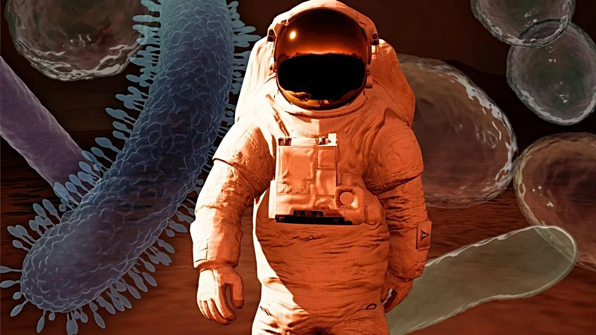 Uzayda Mikroplar Astronot Sağlığını Tehdit Edebilir