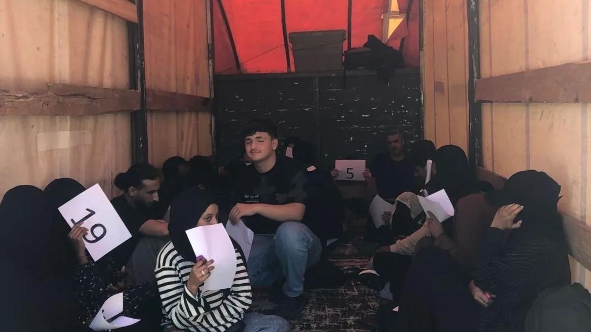 Uzunköprü’de 20 Düzensiz Göçmen Yakalandı!