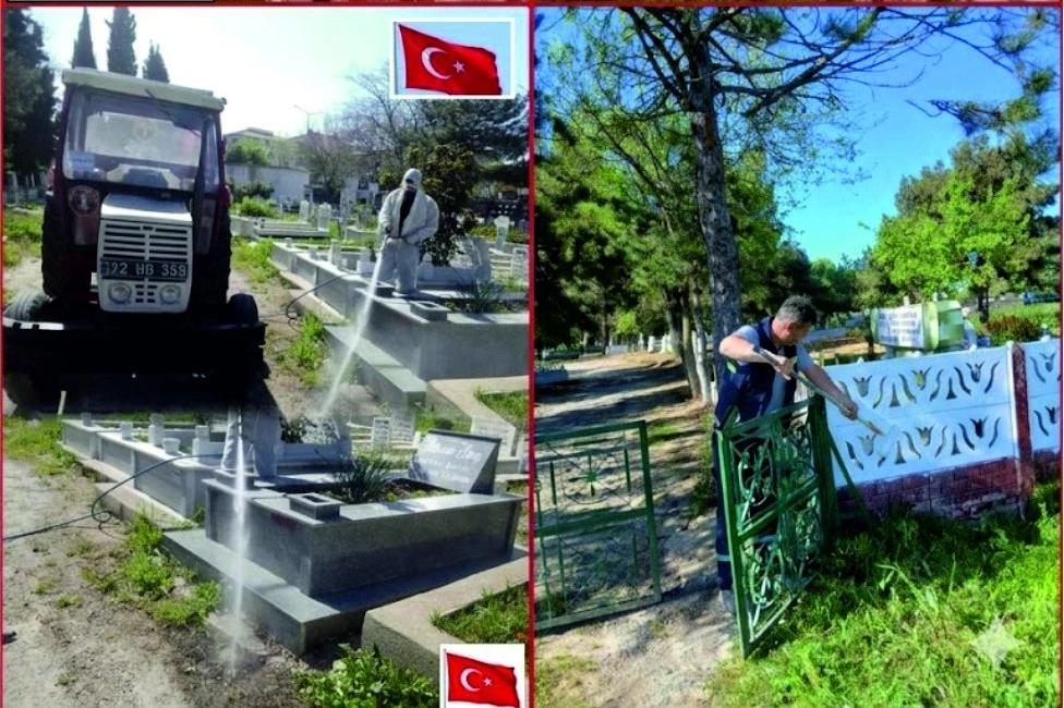 Uzunköprü Mezarlıkları Kurban Bayramı’na Hazır!