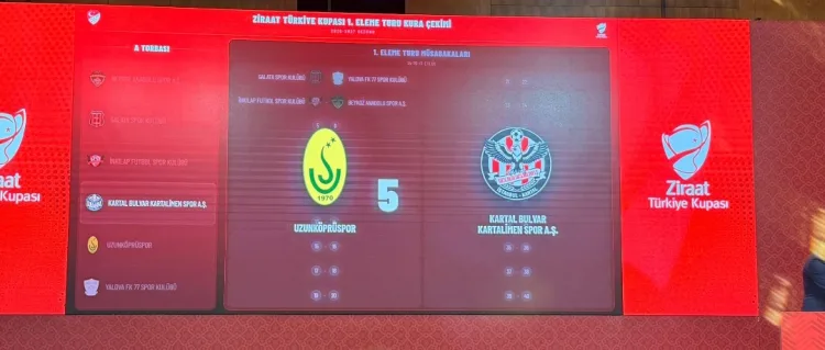 Uzunköprüspor’un Rakibi Kartal Bulvar Oldu!