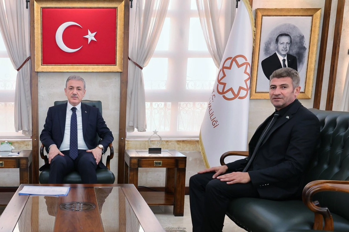 Vali Akkoyun’a Sendikadan Teşekkür Ziyareti