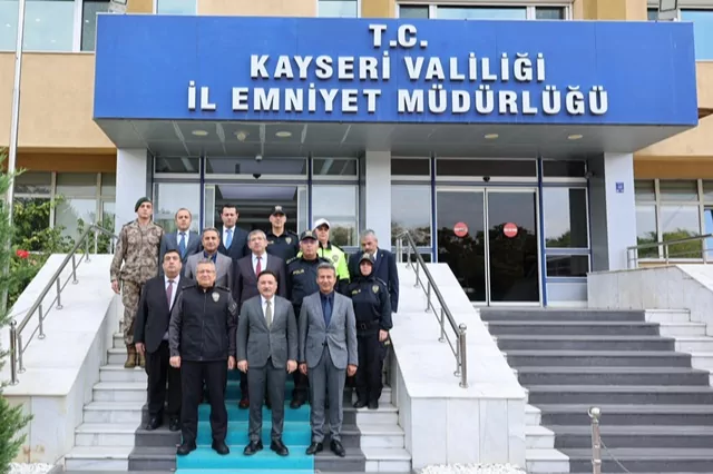Vali Çiçek’ten Emniyet Müdürü Ergen’e Ziyaret