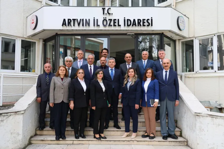Vali Ergün, Yeni Genel Sekreter Boz’u Ziyaret Etti