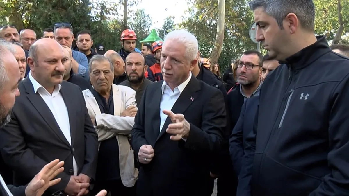 Vali Gül Kartal’daki Tehlikeli Binada İnceleme Yaptı