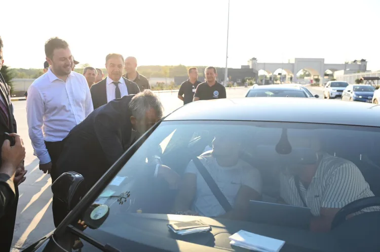 Vali Sezer, İpsala Sınır Kapısı’nda İnceleme Yaptı