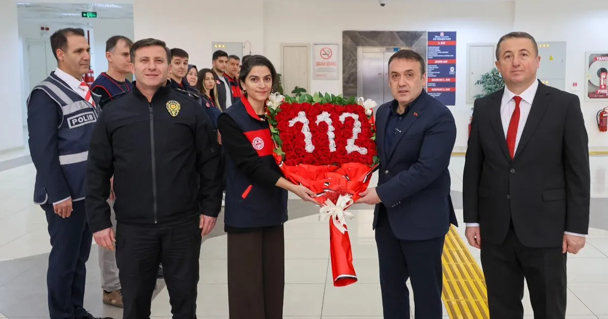 Vali Sözer, 112 Personelini Ziyaret Etti!