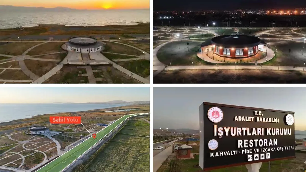 Van Gölü Kıyısında Yeni Sosyal Yaşam Alanı Açıldı