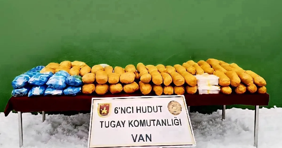 Van Hudut Hattı’nda 50 Kilogram Uyuşturucu Ele Geçirildi