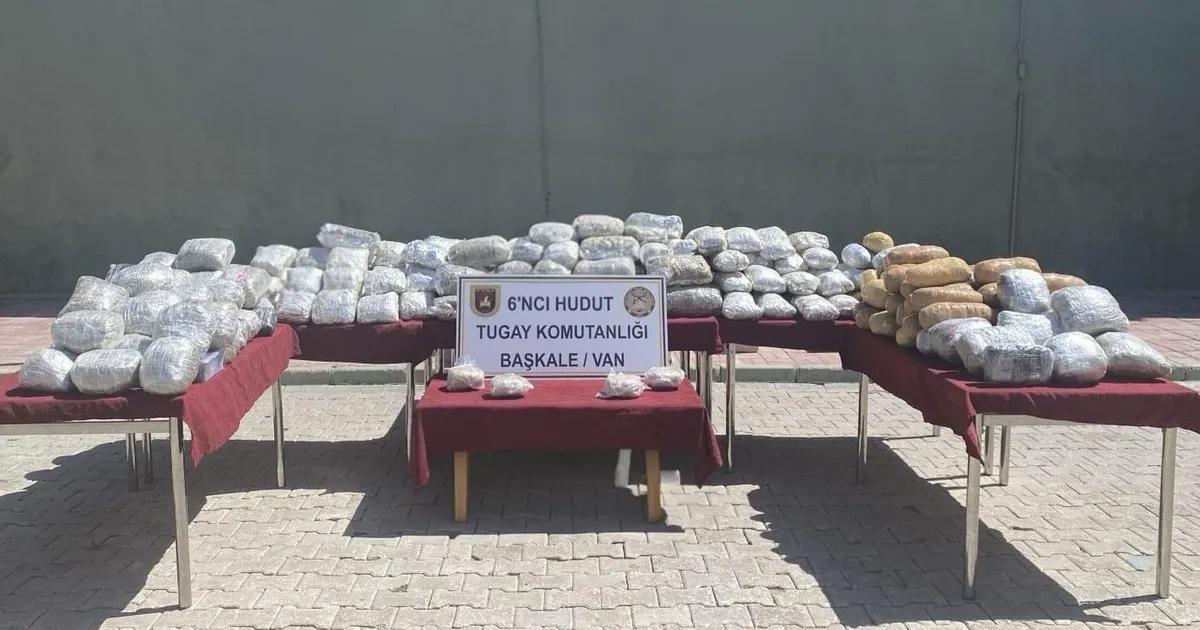 Van Sınırında 165 Kilogram Uyuşturucu Ele Geçirildi!
