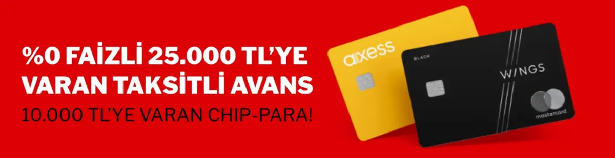 %0 faizli 25.000 TL Taksitli Avans İçin Hemen Başvur!