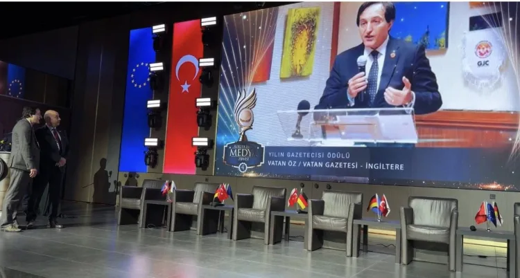 Vatan Öz, Avrupa’da Yılın Türk Gazetecisi Seçildi