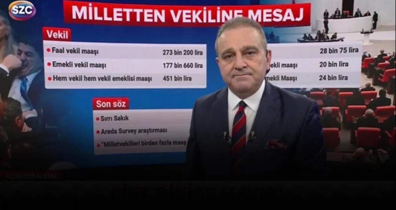 Vekillerin Çift Maaşı Halkı Çileden Çıkardı!