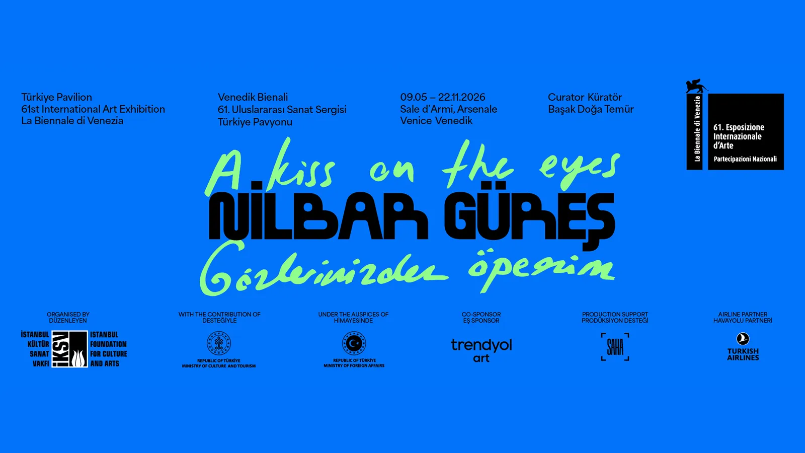 Venedik Bienali’nde Nilbar Güreş’in Eserleri