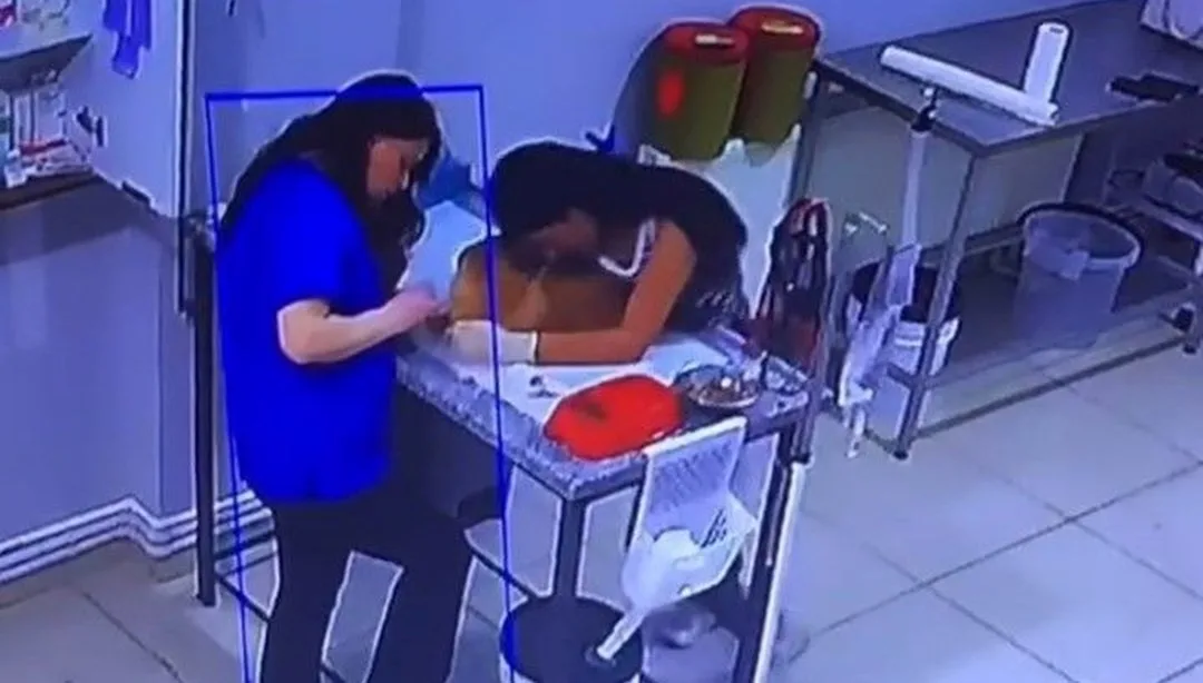 Veteriner Kliniğinde Şok: Kadın Tansiyondan Bayıldı