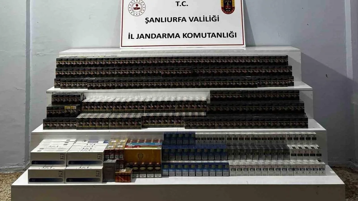 Viranşehir’de Kaçak Sigara Operasyonu!