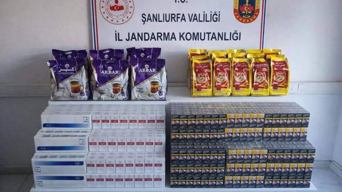 Viranşehir’de Kaçak Tütün ve Alkol Operasyonu!