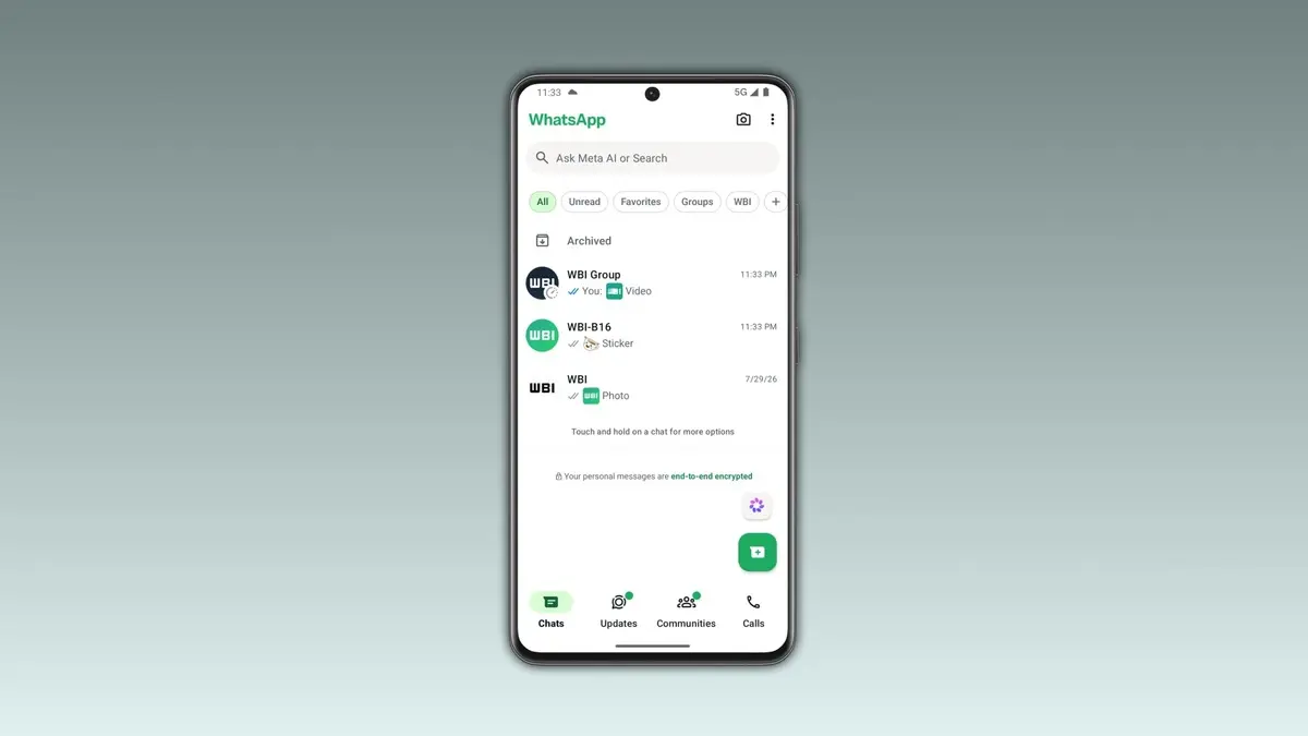 WhatsApp sohbet listesine yeni özellik getiriyor: Fotoğraf, video ve çıkartmalar açmadan görülebilecek 2