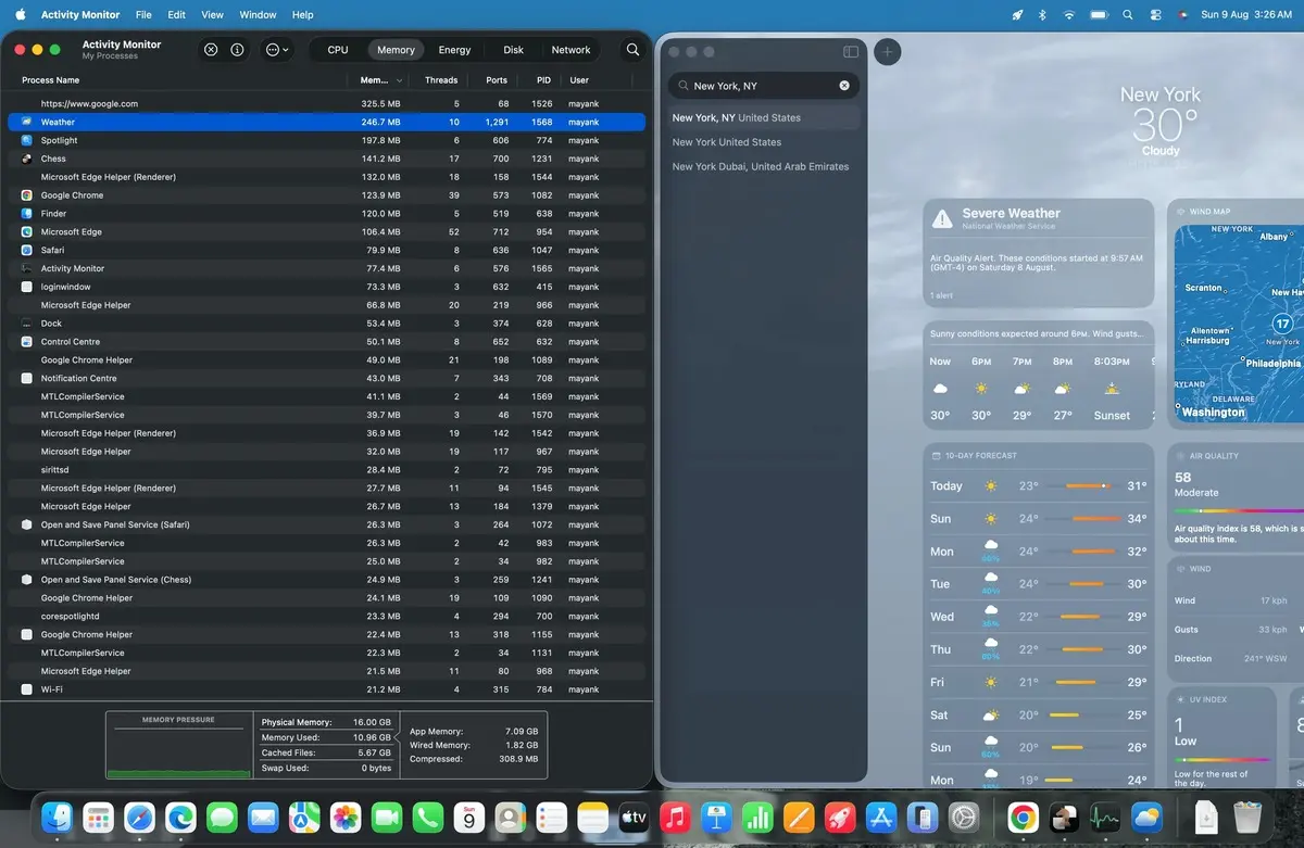 Windows 11 in Hava Durumu uygulaması şaşırttı: Testte 1,2 GB tan fazla RAM kullandı 2