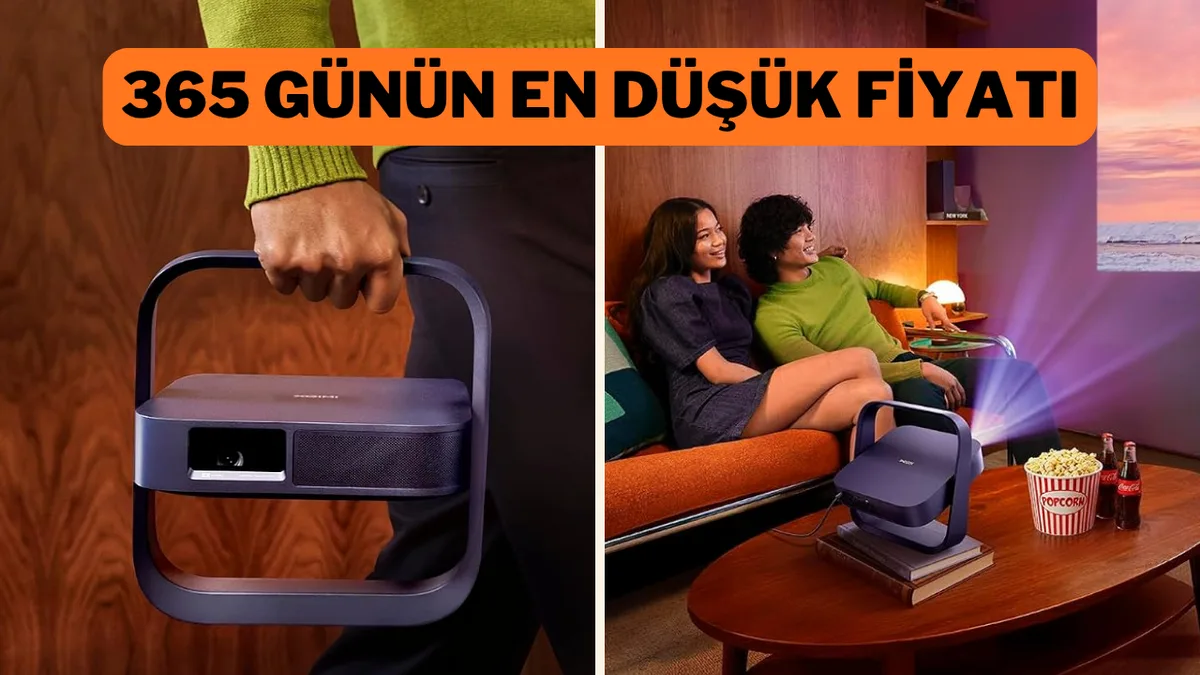 XGIMI Elfin Flip Laser’da Şaşırtan İndirim!