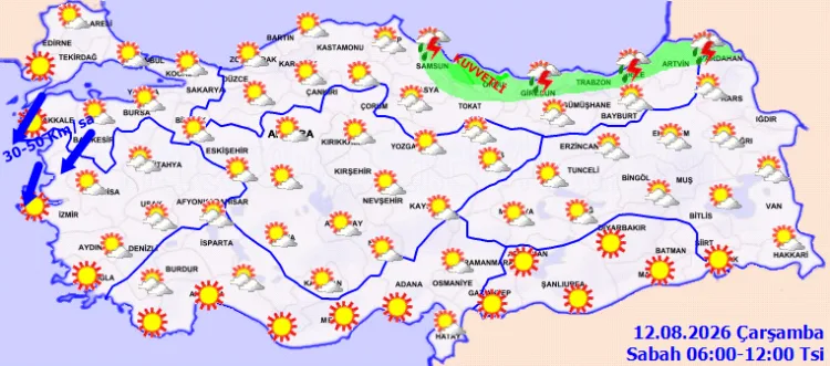 Yağış Uyarısı: Kuzeyde Sel Tehlikesi!