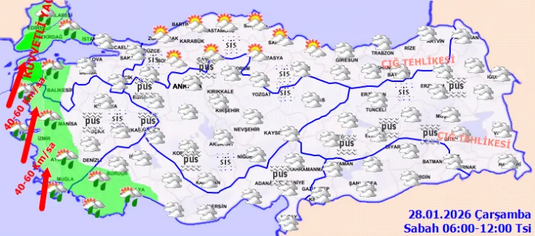 Yağış ve Fırtına Uyarısı: Dikkatli Olun!