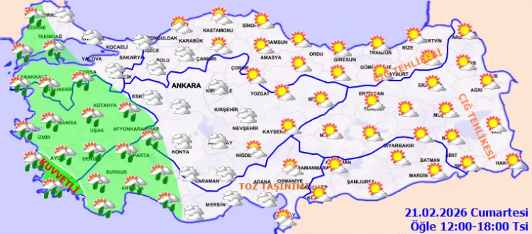 Yağış ve Rüzgar Uyarısı: Dikkatli Olun!