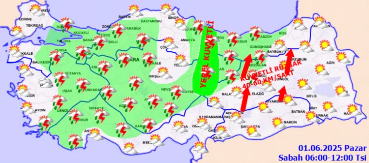 Yağış ve Rüzgar Uyarısı: Dikkatli Olun!
