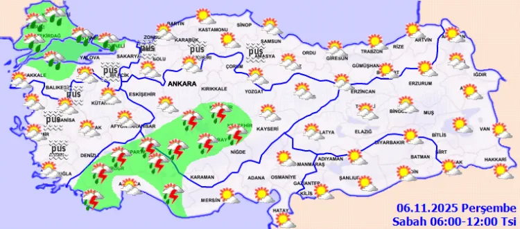 Yağış ve Sıcaklık Dalgalanması Ülkeyi Etkileyecek!