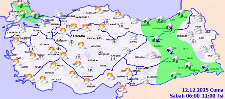 Yağışlı Hava Bekleniyor: Kar ve Sağanak Geliyor!