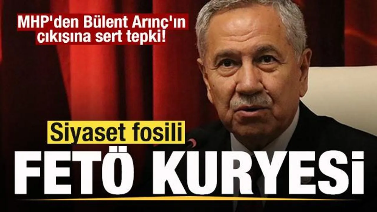 Yalçın’dan Arınç’a Sert Tepki: Siyaset Fosili!