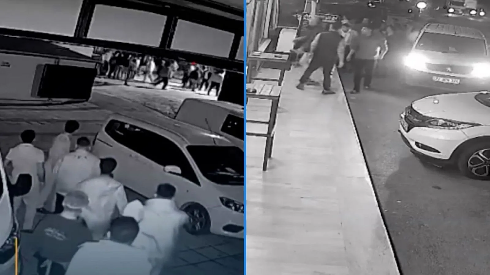 Yalova’da Silahlı Kavga: 6 Yaralı, KAMERA GÖRÜNTÜLERİ!