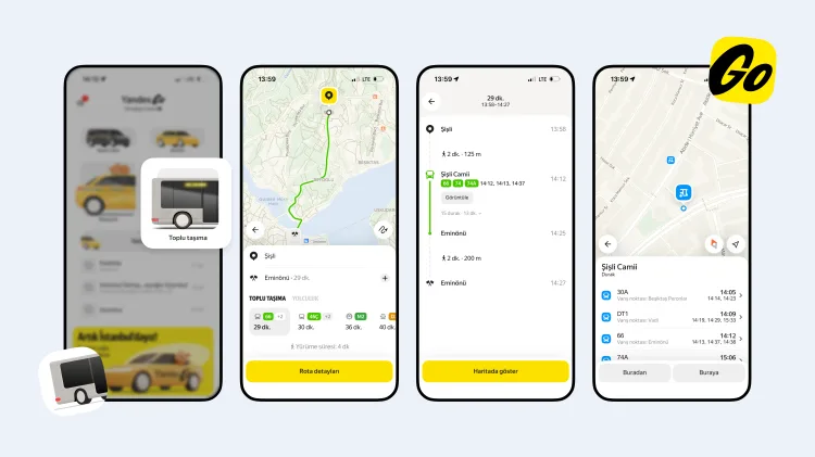 Yandex Go ile İstanbul’da Toplu Taşıma Kolaylaştı!