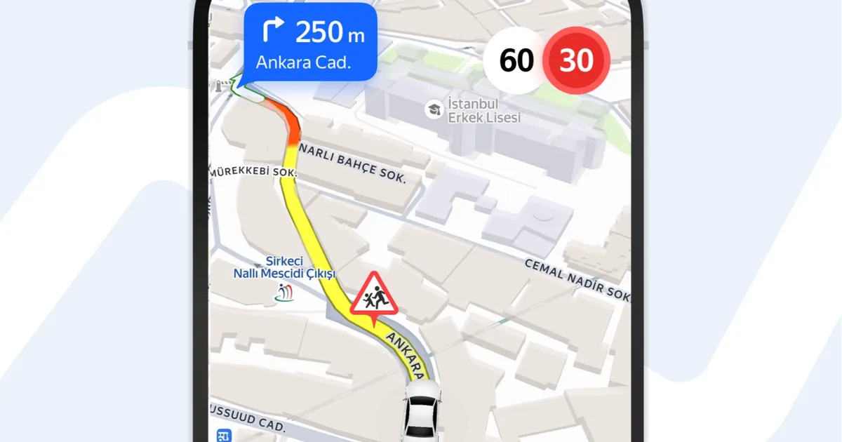 Yandex, Yaya Geçitlerinde Sürücülere Uyaracak!