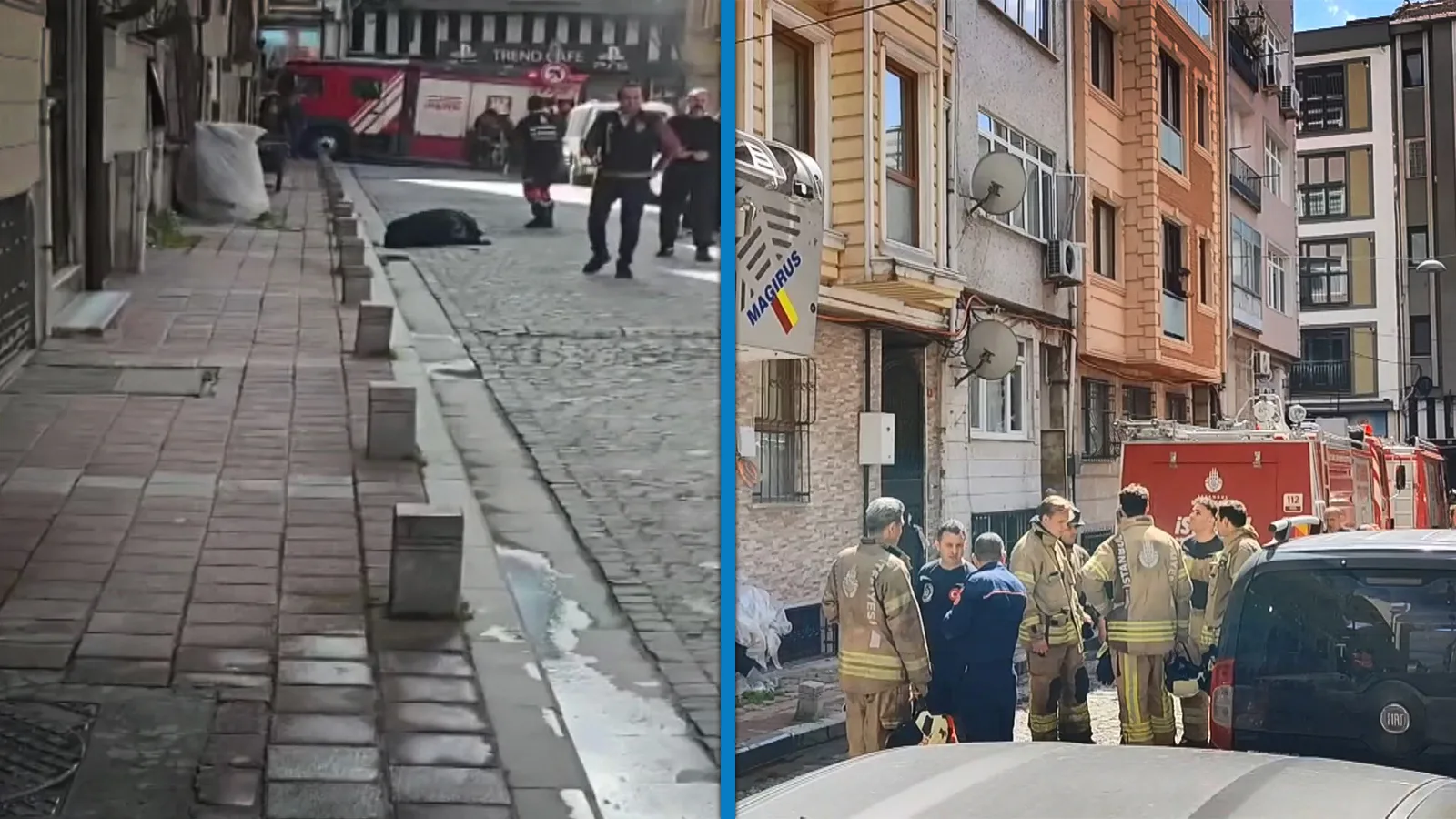Yangın Kaçışında Yaralanan Mesut K. Hastaneye Kaldırıldı