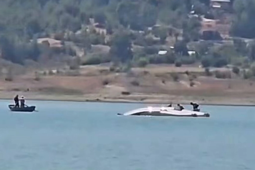 Yangın Söndürme Uçağı Burdur’da Kırıma Uğradı