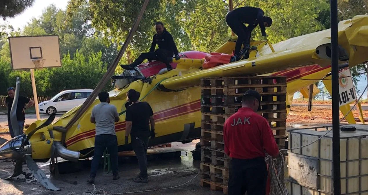 Yangın Uçağının Enkazı 8 Gün Sonra Çıkarıldı!