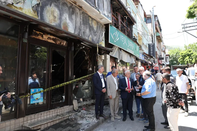 Yangınla Mücadelede Bursa İtfaiyesi Gücünü Gösterdi