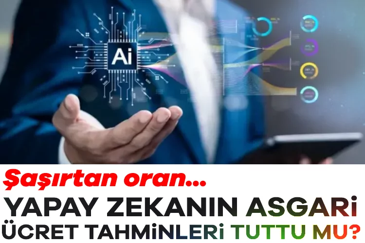 Yapay Zeka Asgari Ücret Tahminlerinde İkna Edici!