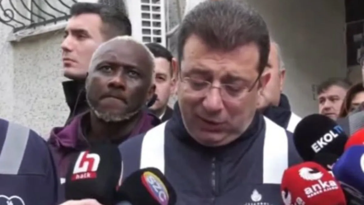 Ekrem İmamoğlu ve İbrahim Yattara