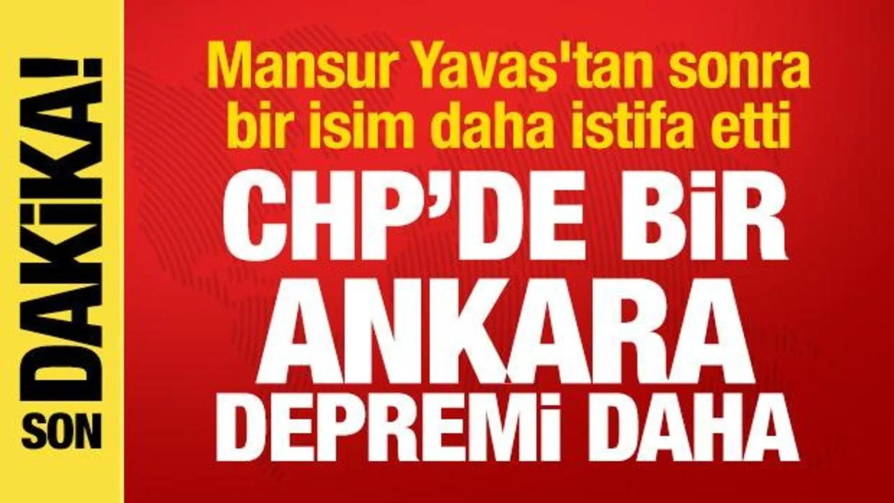 Yavaş’ın İstifası, 8 Belediye Başkanını Sardı!