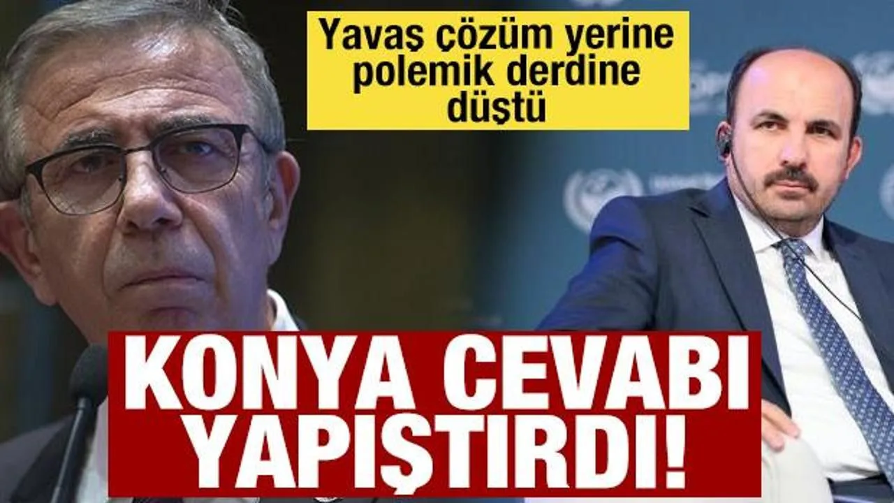 Yavaş’ın Su İddiasına Konya’dan Sert Yanıt!
