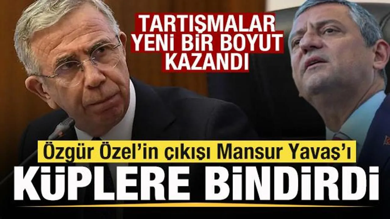 Yavaş ve Özel Arasındaki Siyasi Gerginlik Büyüyor!